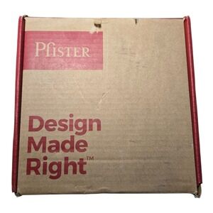 Pfister R891MGK R89-1MGK Northcott Valve, Trim Only, Brushed Nickel